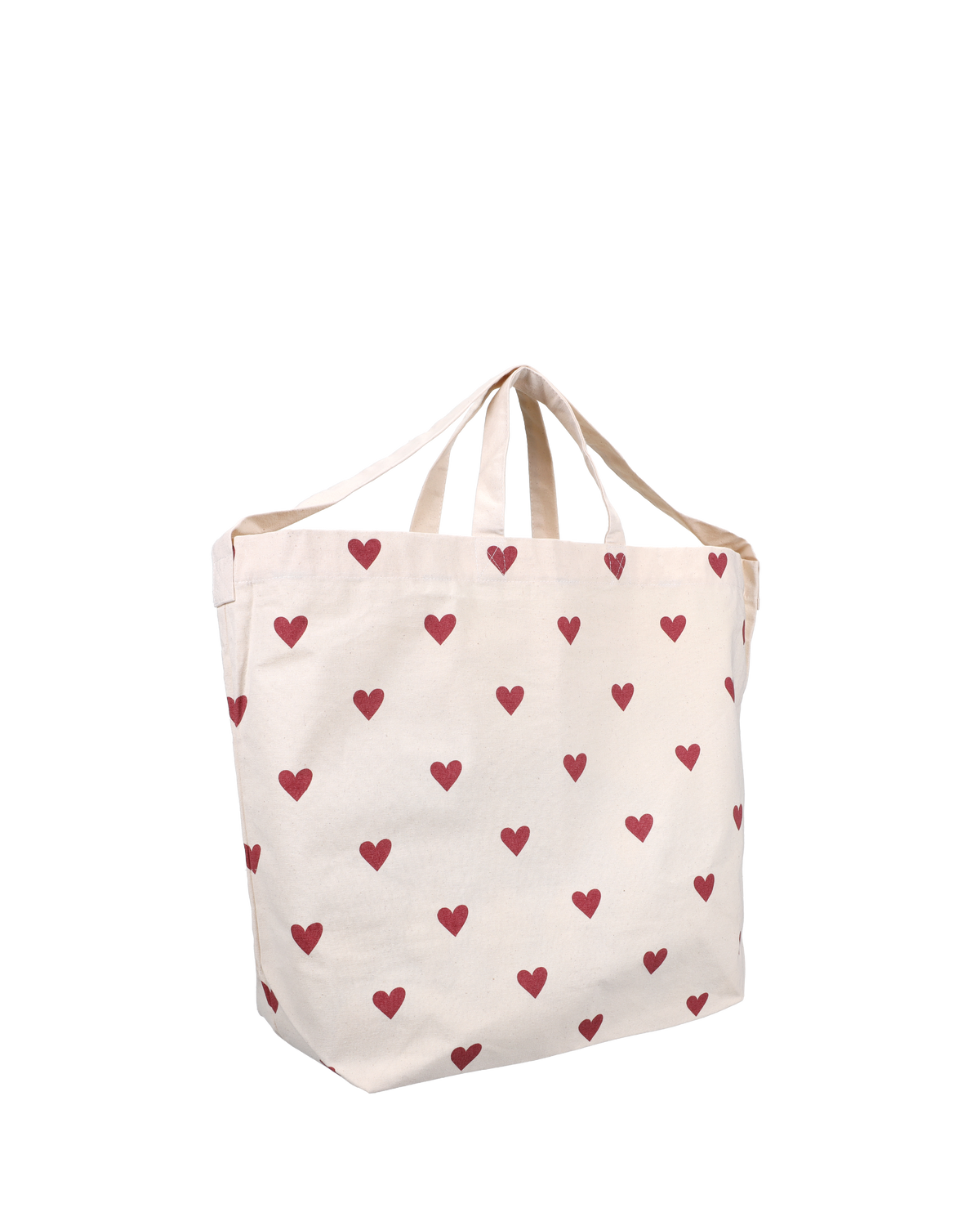 Tote Bag Hearts Bordeaux - Kado