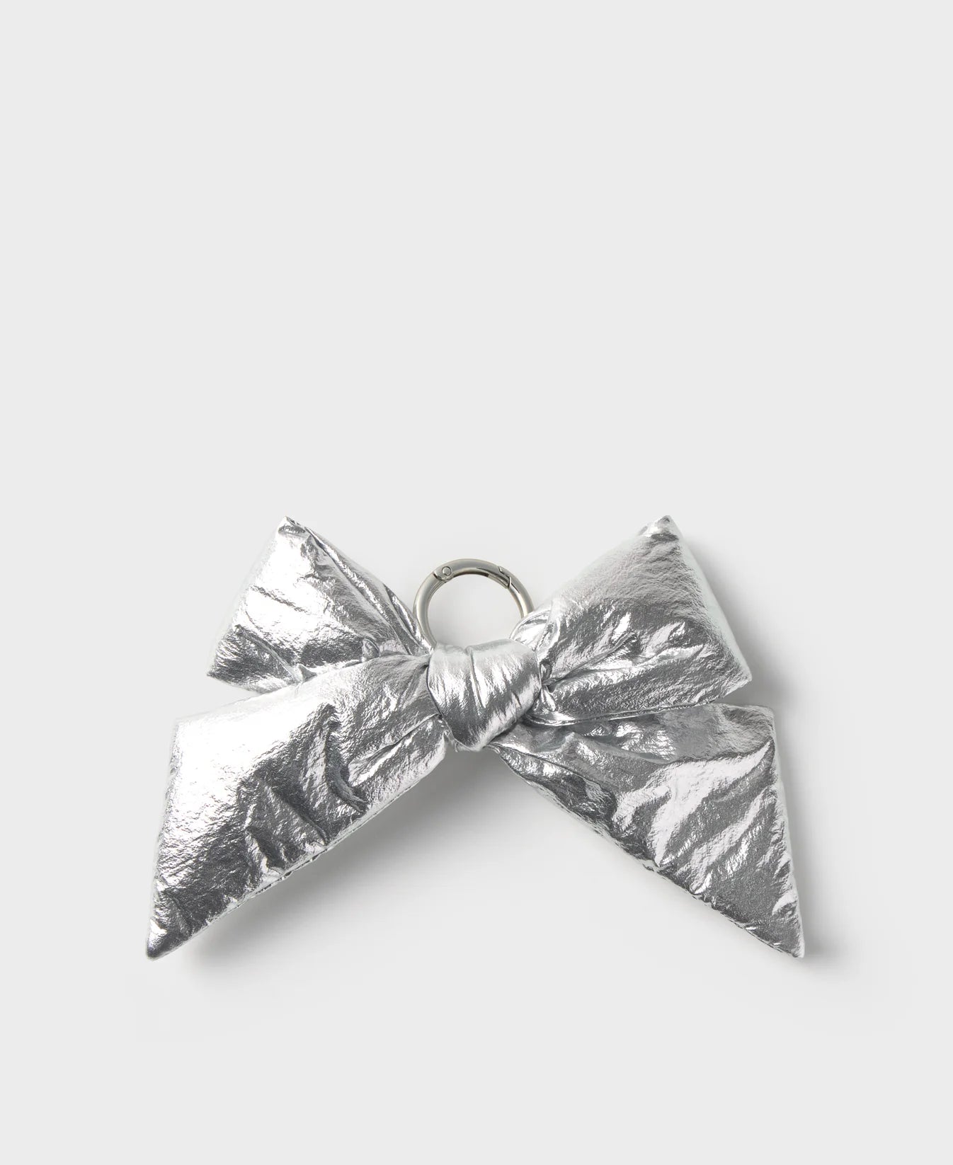 WOUF Charm Silver Bow