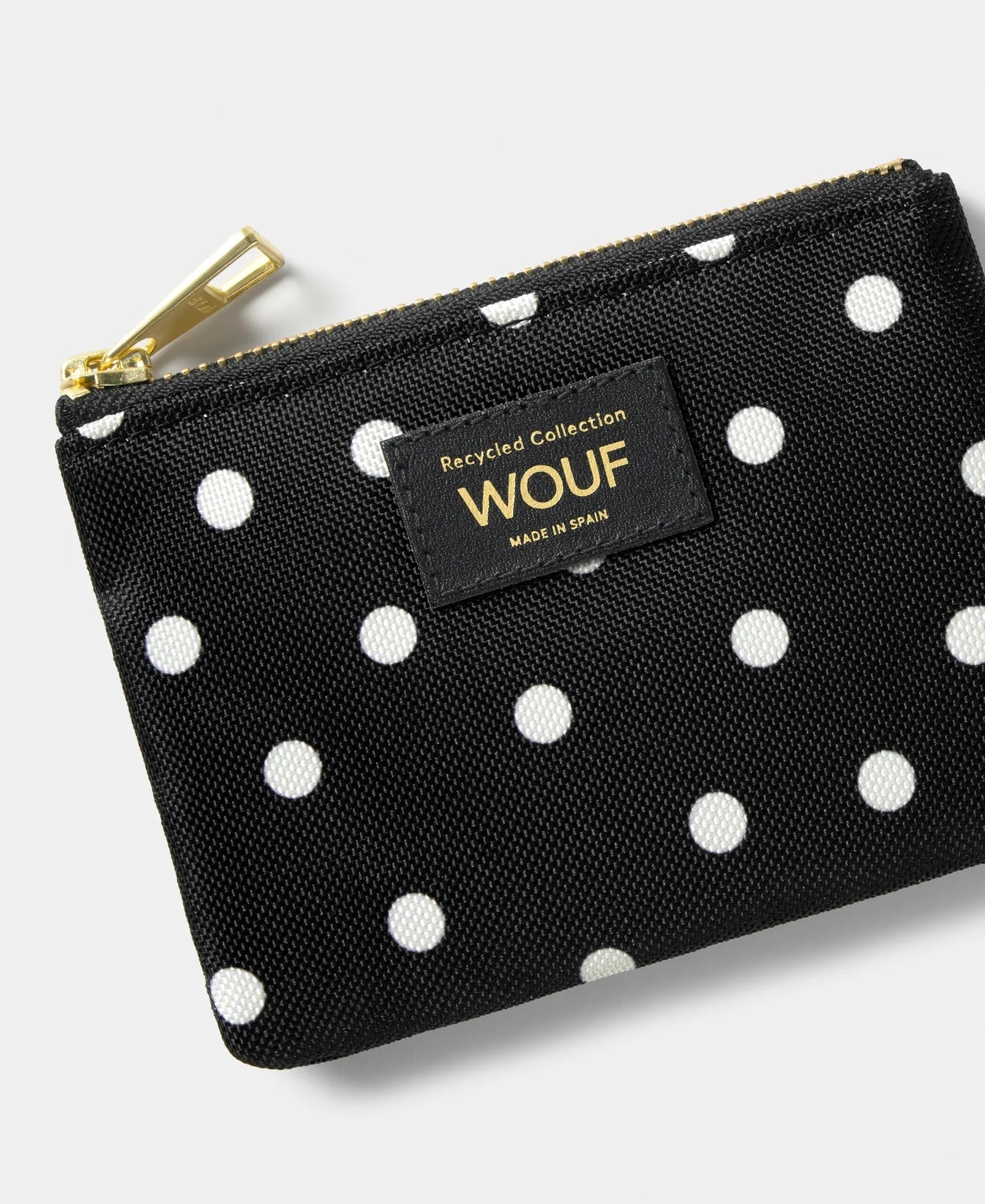 WOUF Grace small Pouch Polka Dot schwarz