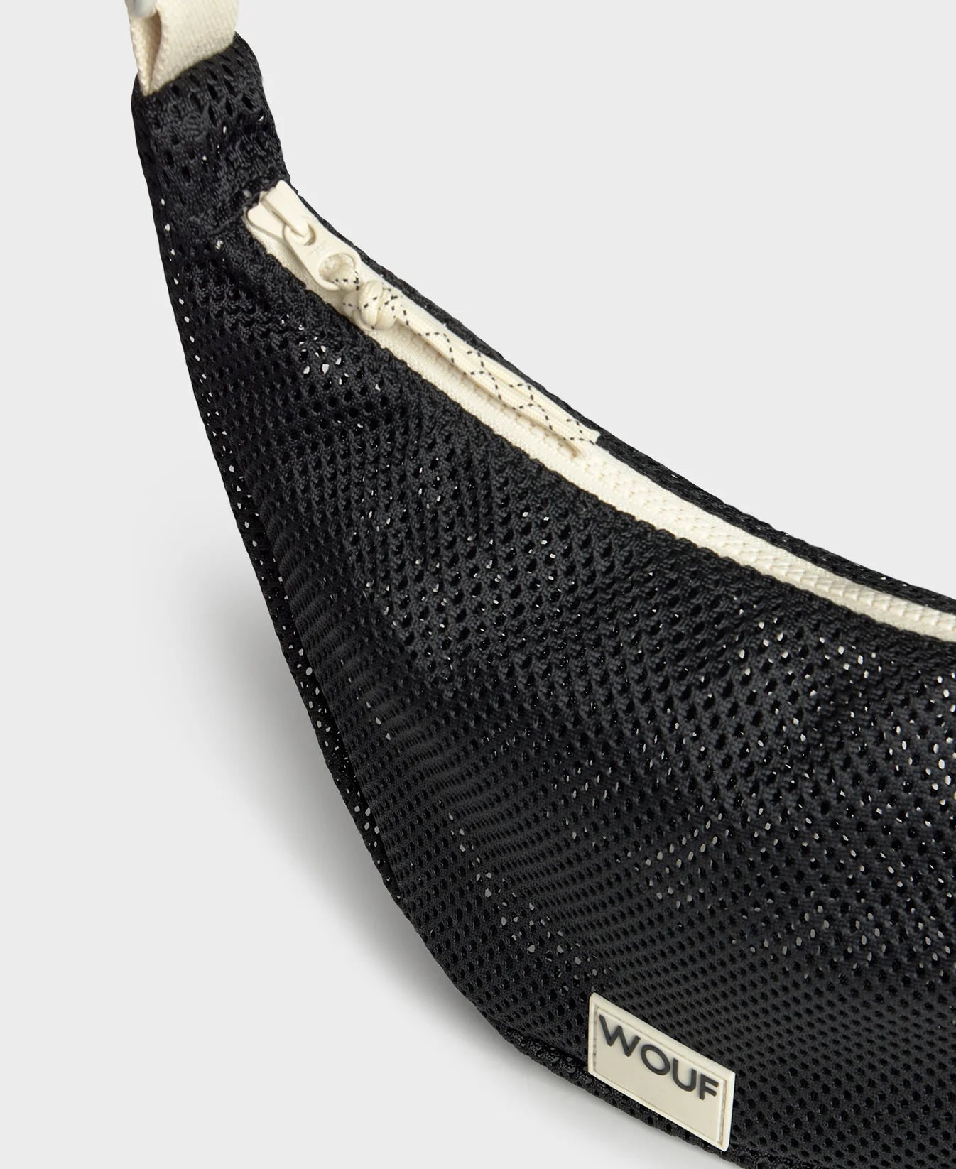 WOUF onyx Mesh Crossbody Bag