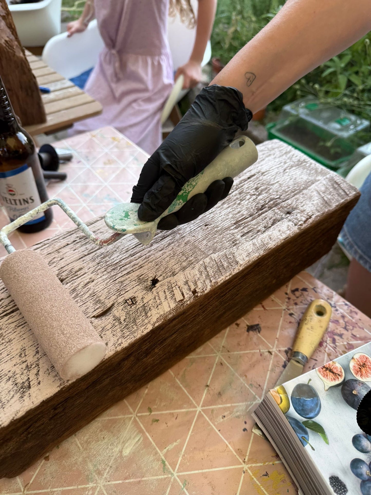 Workshop Lampen aus Altholz mit Imke @fachwerkerin 04.10.2025