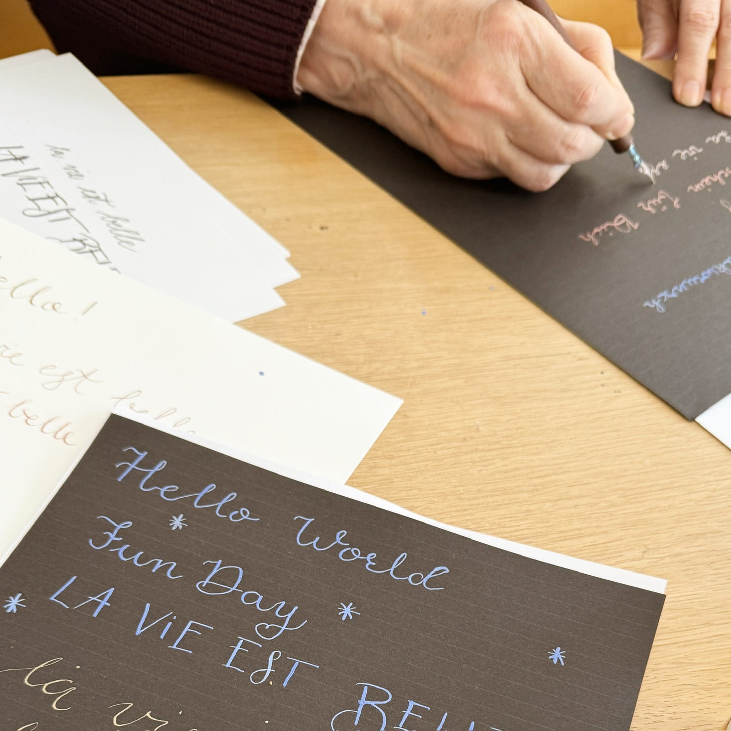 Workshop Modern Calligraphy 27.9.2025