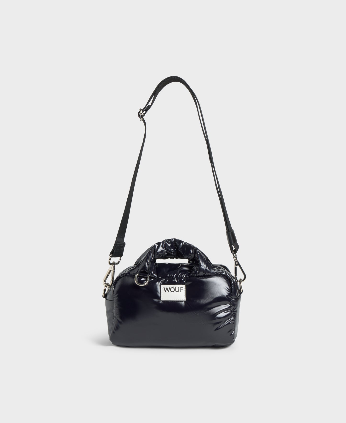 WOUF Glossy Nuit Bowling Bag schwarz