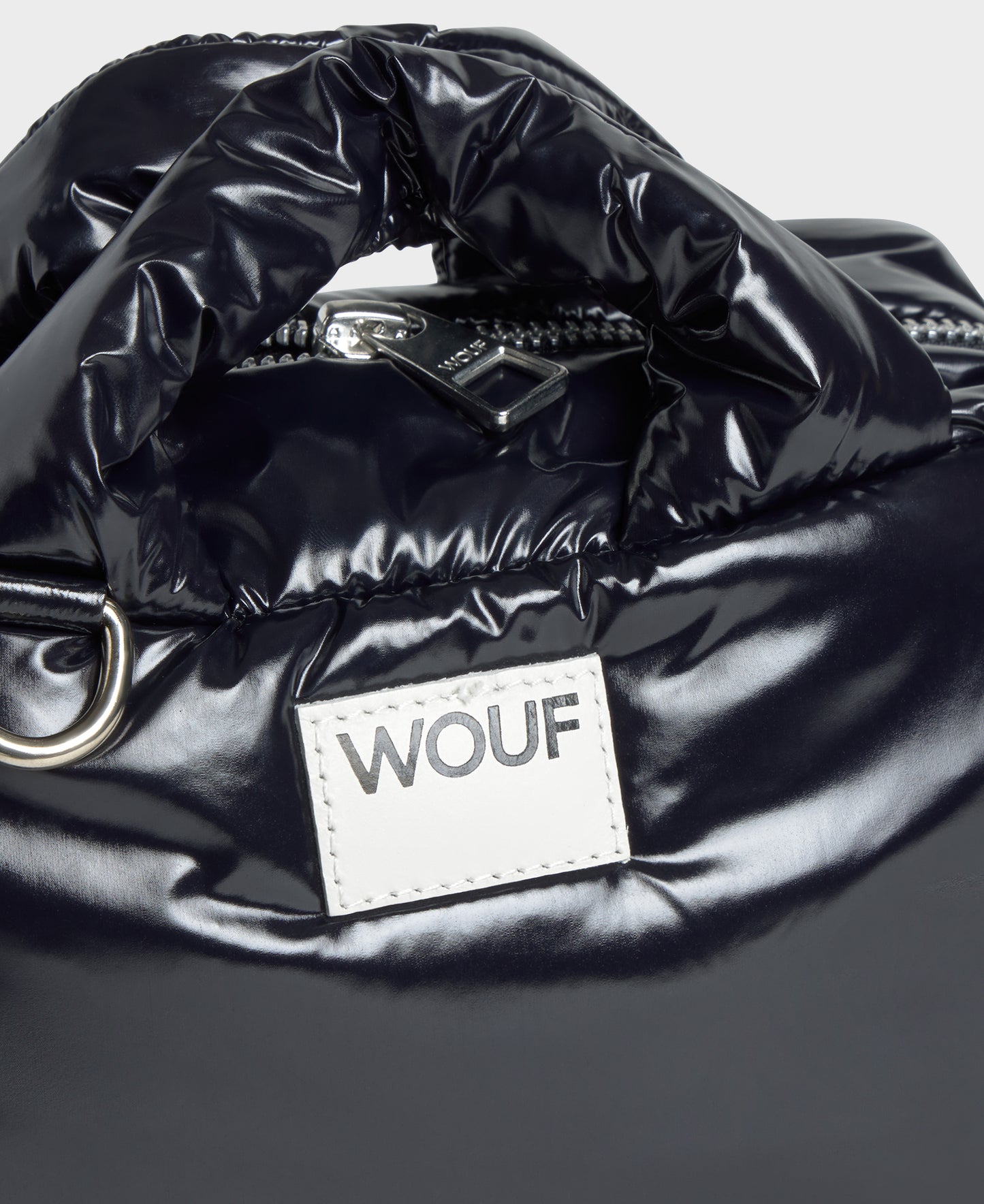 WOUF Glossy Nuit Bowling Bag schwarz