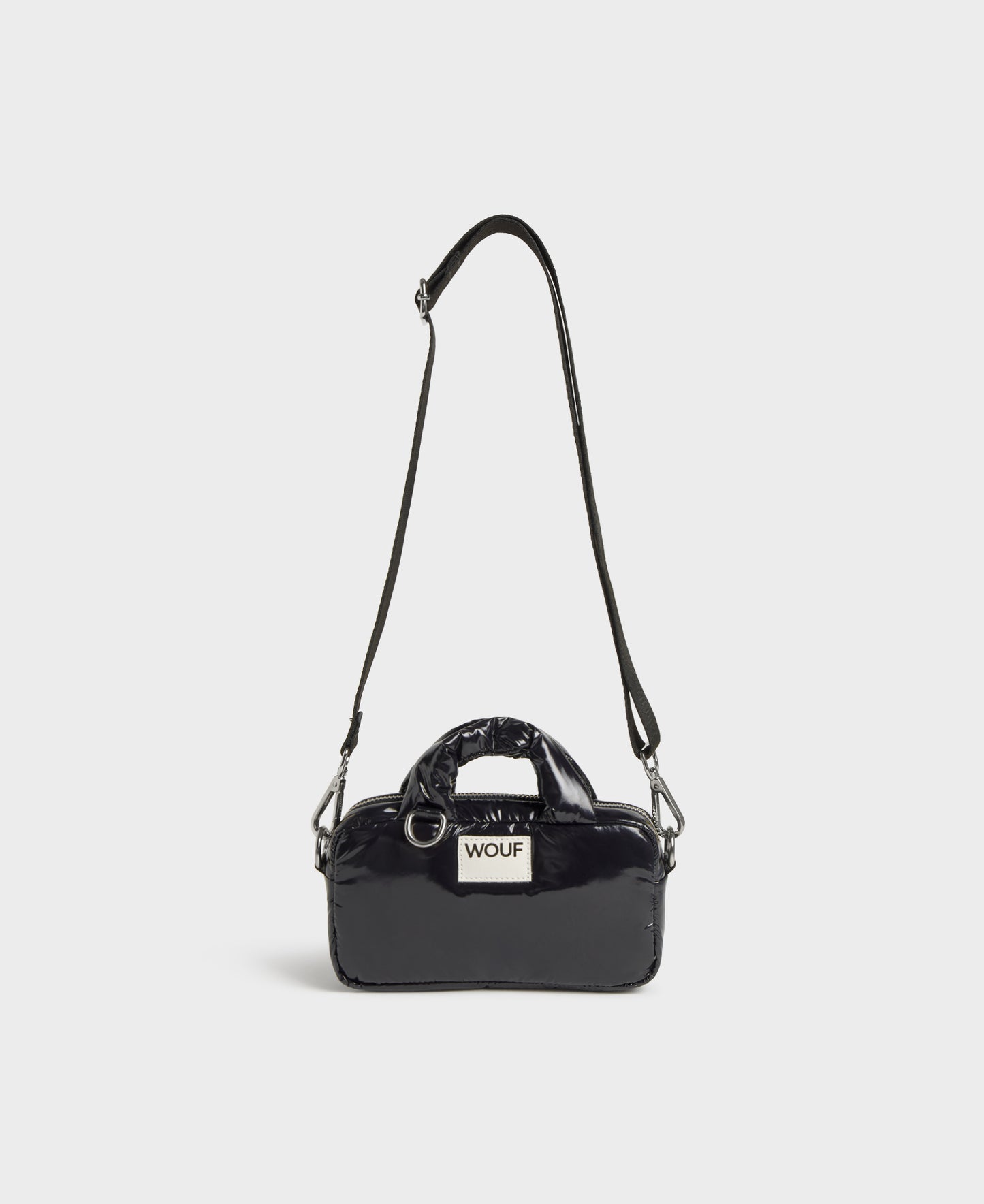 WOUF Glossy Nuit Mini Bag schwarz