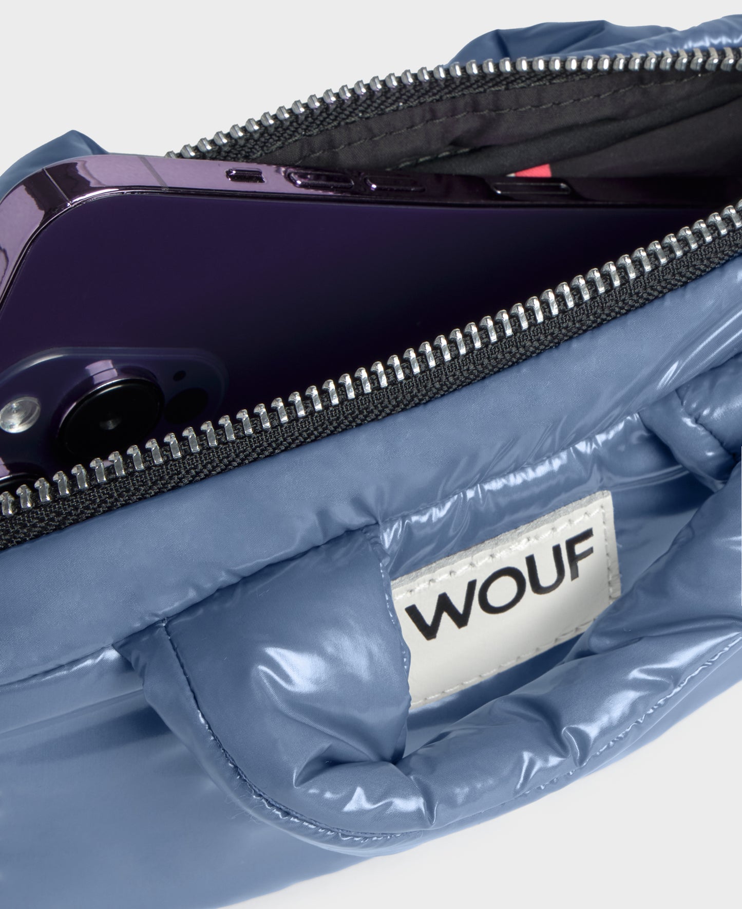 WOUF Glossy Royal Mini Bag Blau
