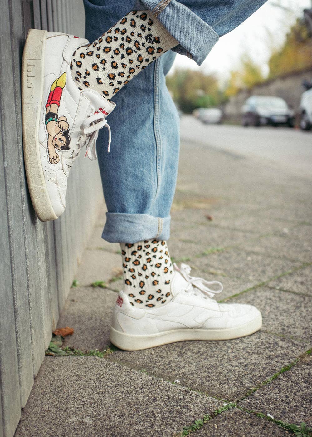 Leopard - Tennissocken
