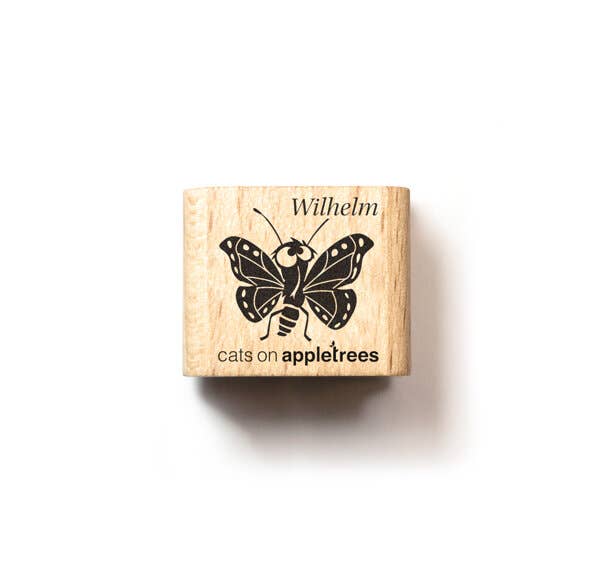 Ministempel Schmetterling Wilhelm - cats on appletrees