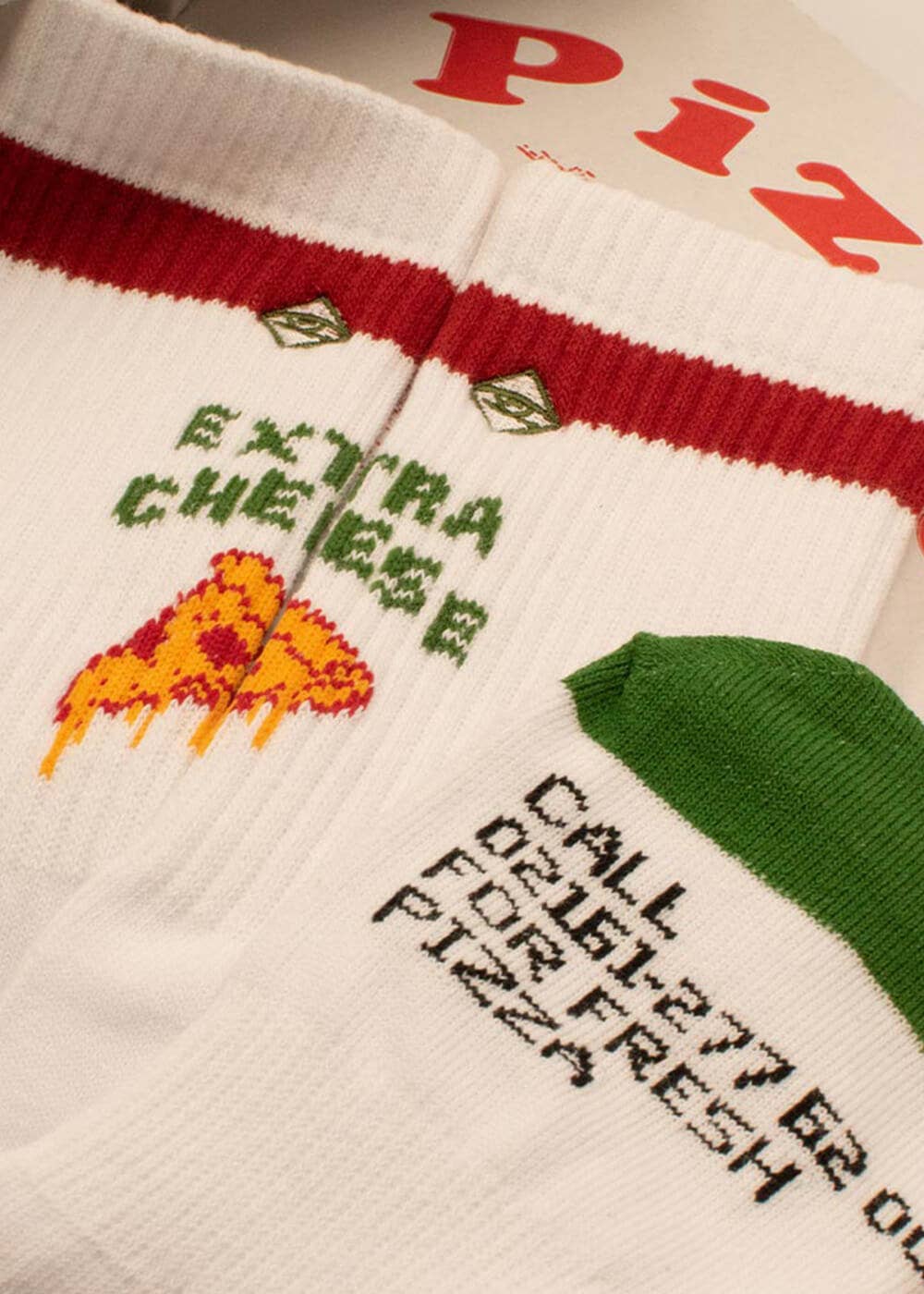 Extra Cheese - Tennis Socken von J. Clay