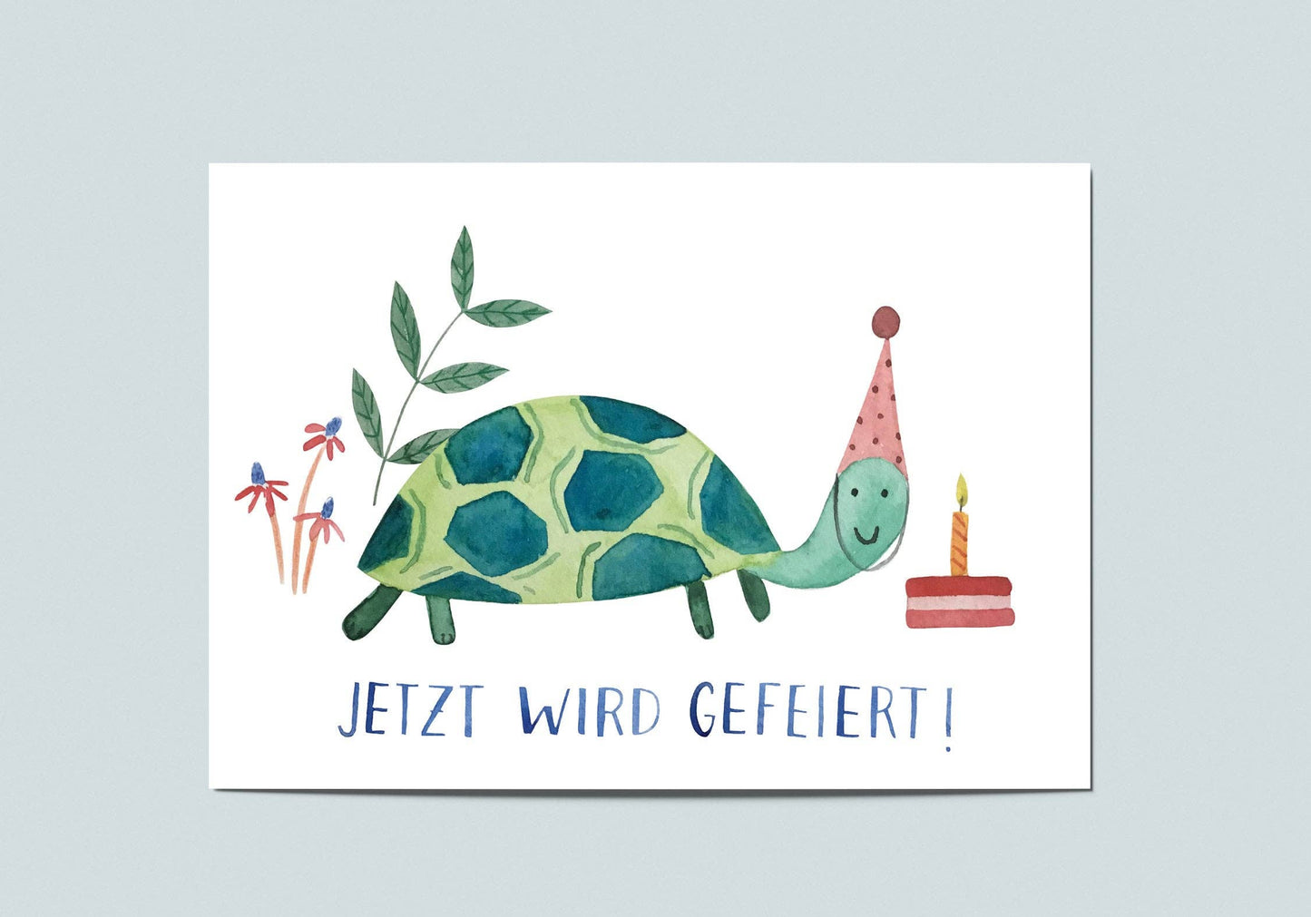 Postkarte "Jetzt Wird Gefeiert!" - Hannas Firlefanz