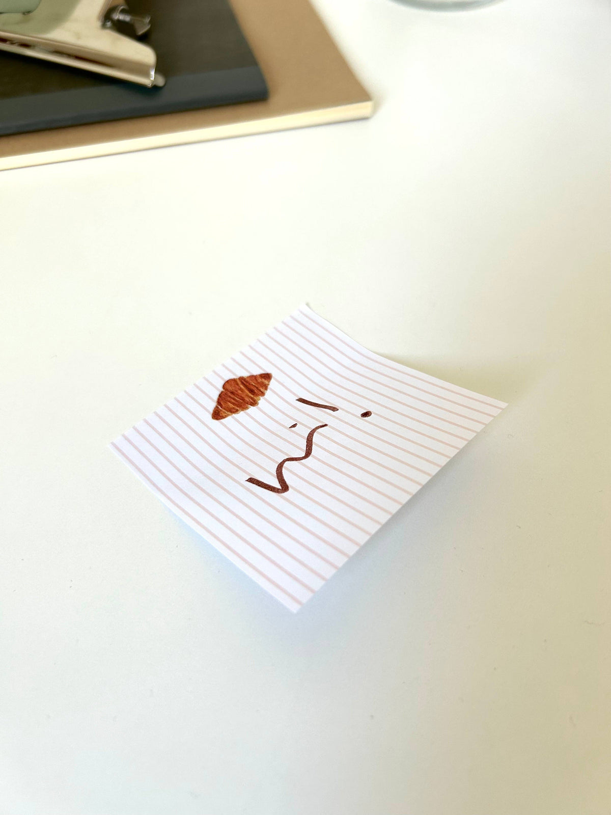 SANS.design - Klebezettel Sticky notes I Croissant