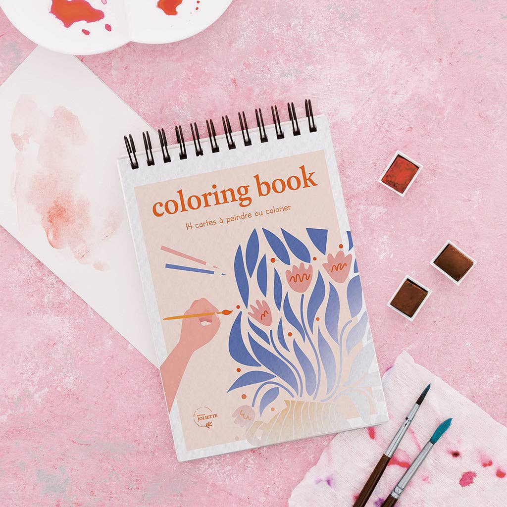 Maison Joliette Malbuch A6 - Floral #2