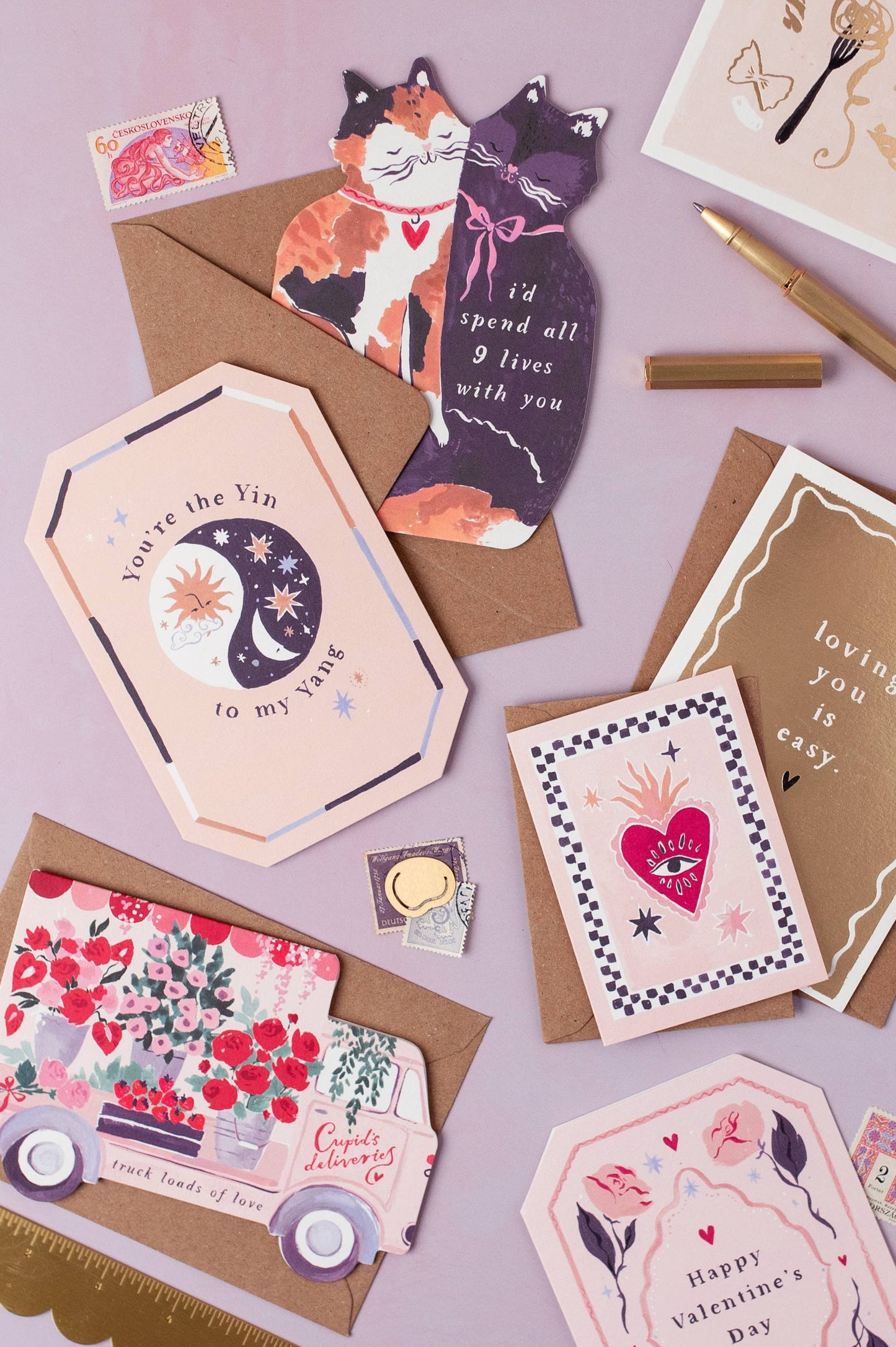 Truck Loads of Love Karte | Grußkarten zum Valentinstag Sister Paper