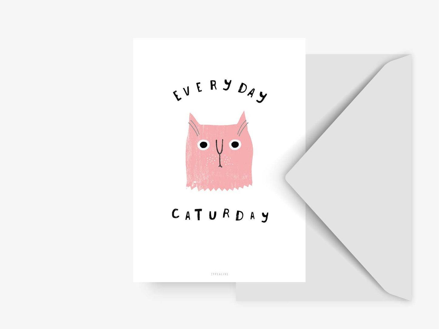 Postkarte Catisfaction No. 4 - Typealive
