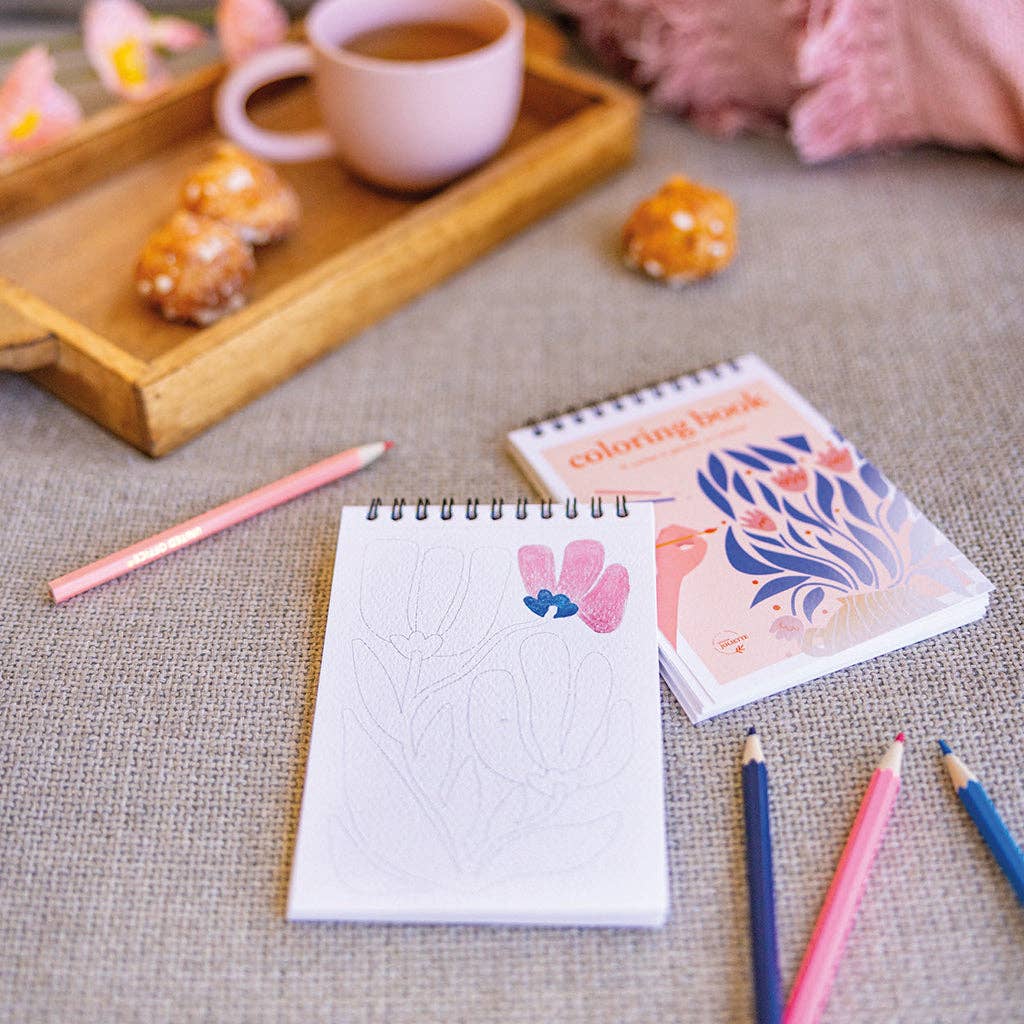 Maison Joliette Malbuch A6 - Floral #2