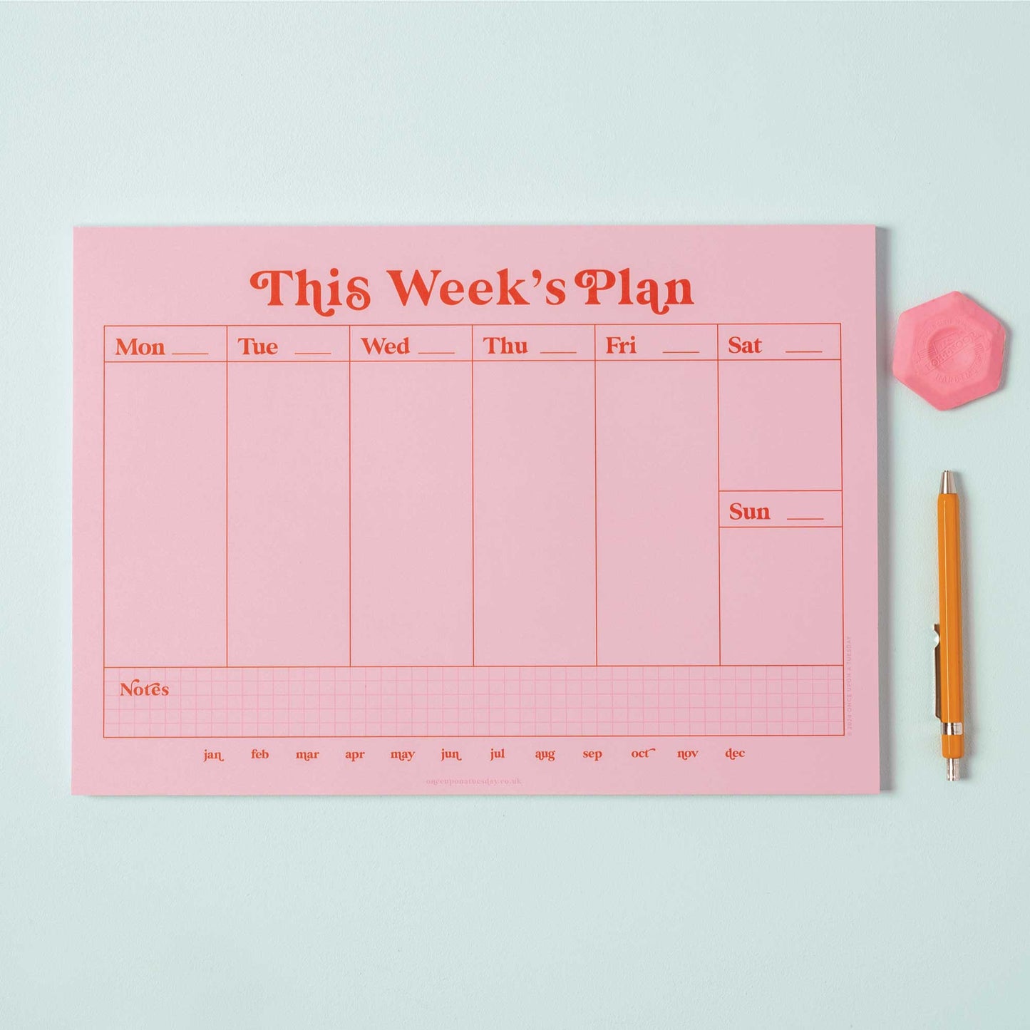Wochenplaner A4 - good tuesday