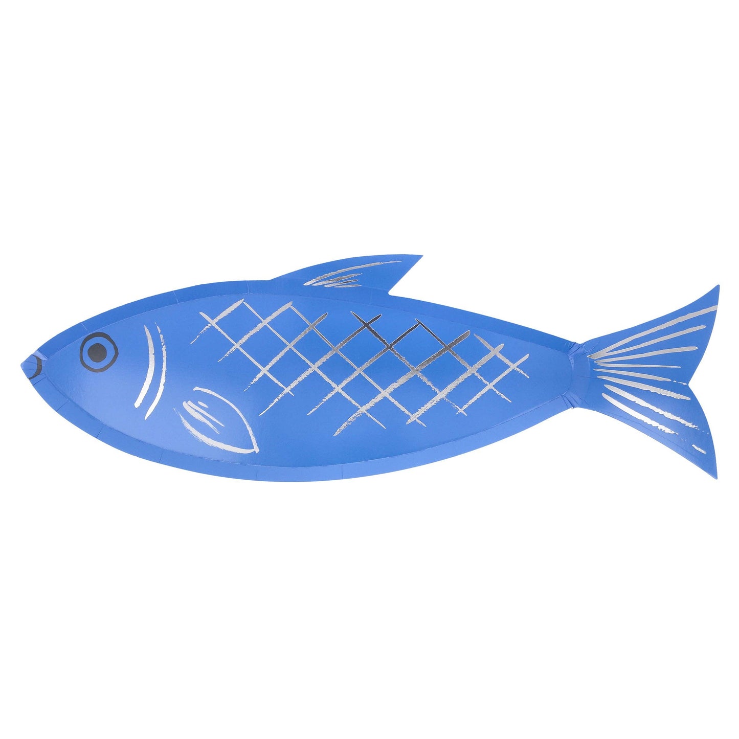 Partyteller in Fischform - Set aus 8 Fischplatten von Meri Mer