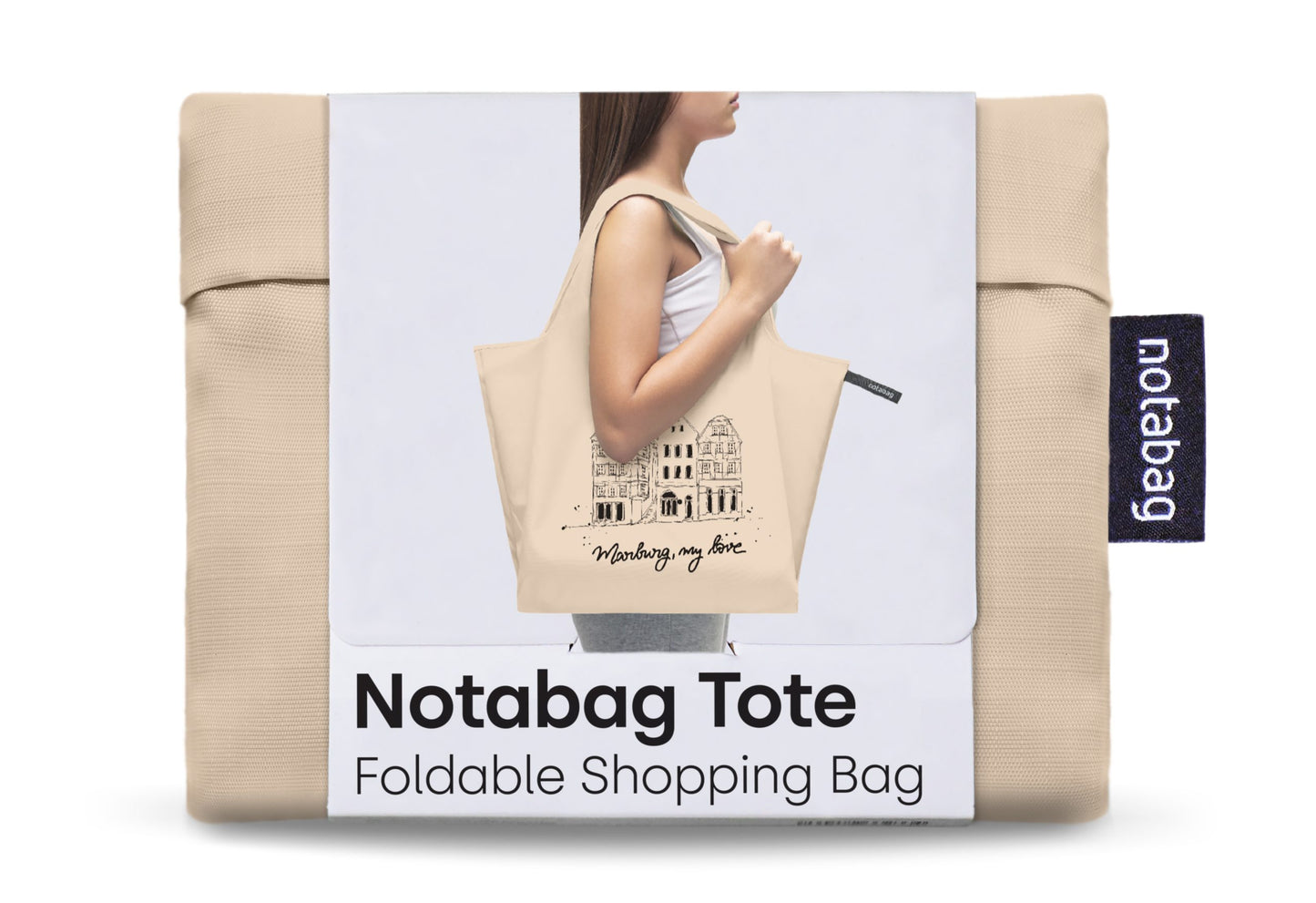 notabag faltbare tote bag – Marburg, my love