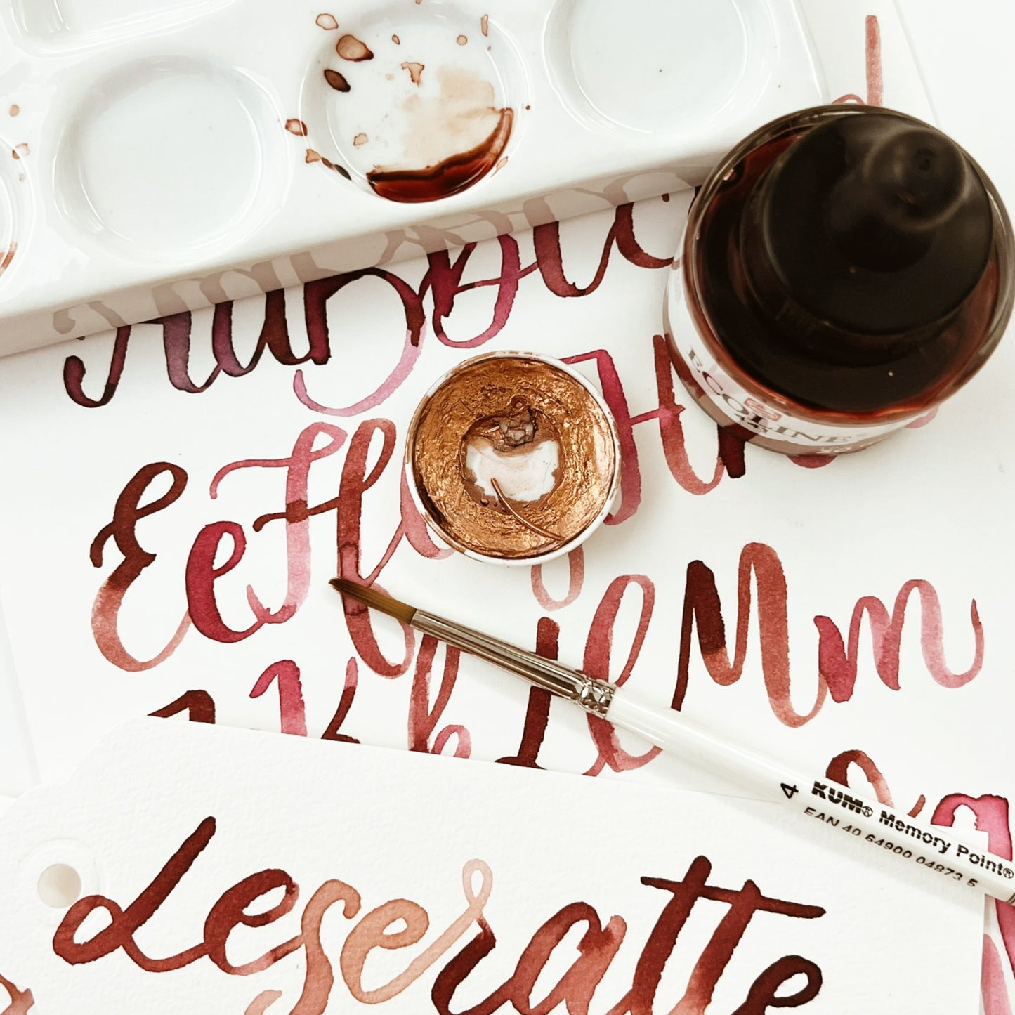 Workshop Watercolor Lettering 10.10.2025