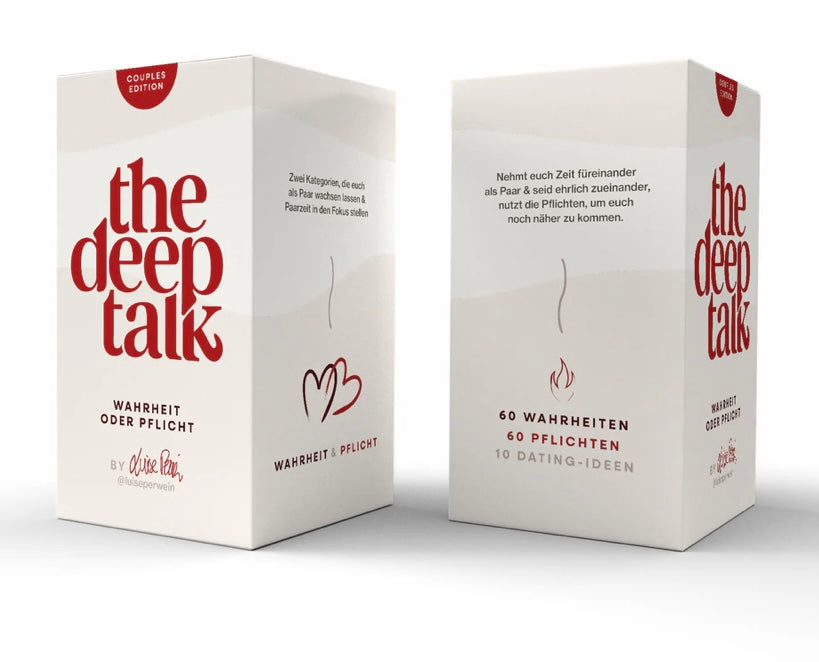the deep talk - Wahrheit oder Pflicht couples edition