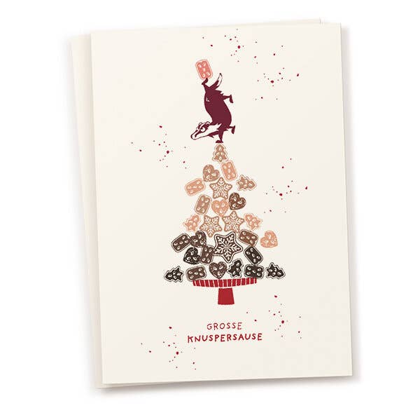 cats on appletrees - Ministempel Lebkuchen 5 - Stern
