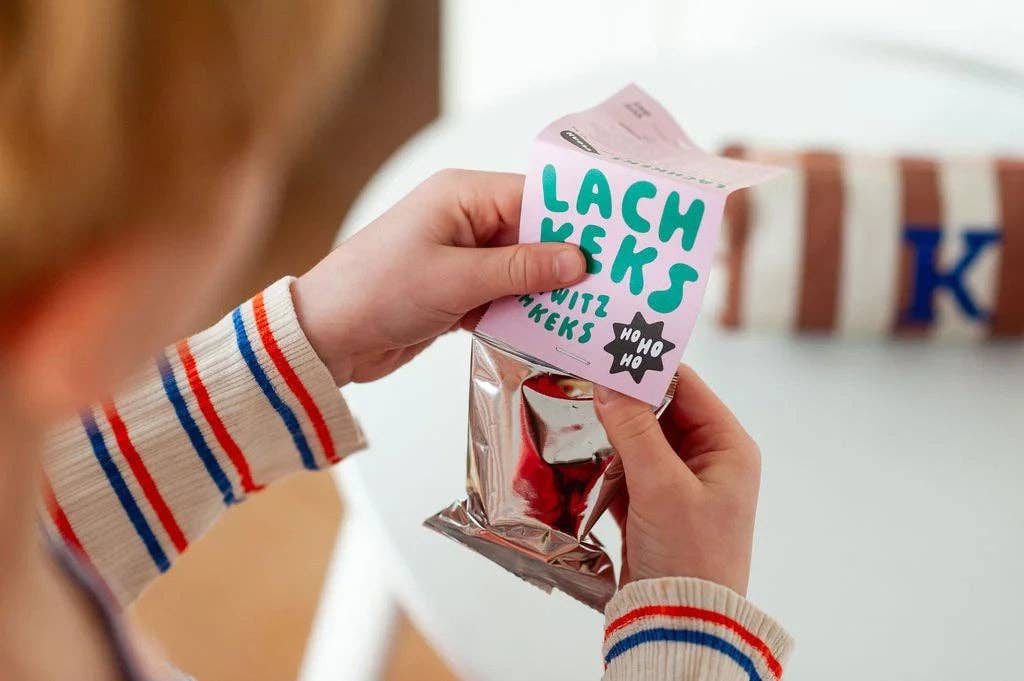 tinyday - Lachkeks | Ein weihnachtlicher Witz im Keks | Einzelkeks
