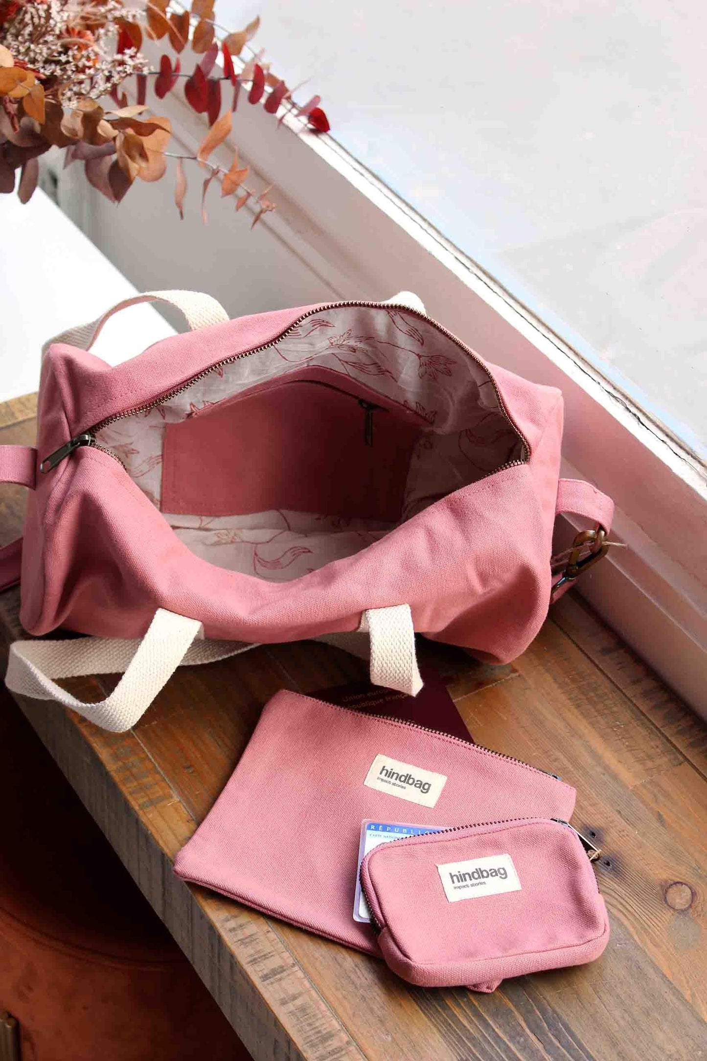 Hindbag - Lili Blush Geldbörse mit Reißverschluss