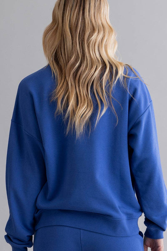 Hey Honey - Sweater Royal Blue