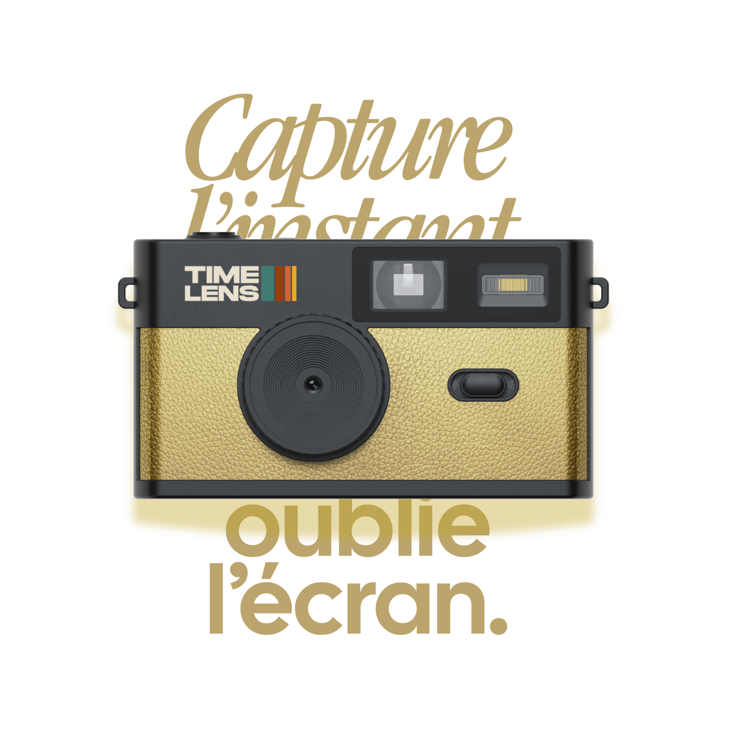 Time Lens - TimeLens® POP EDITION 80's Gold Kamera