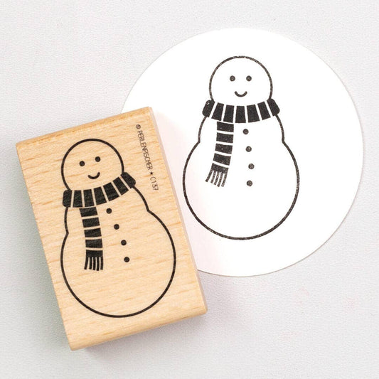 Stempel Schneemann von Perlenfischer