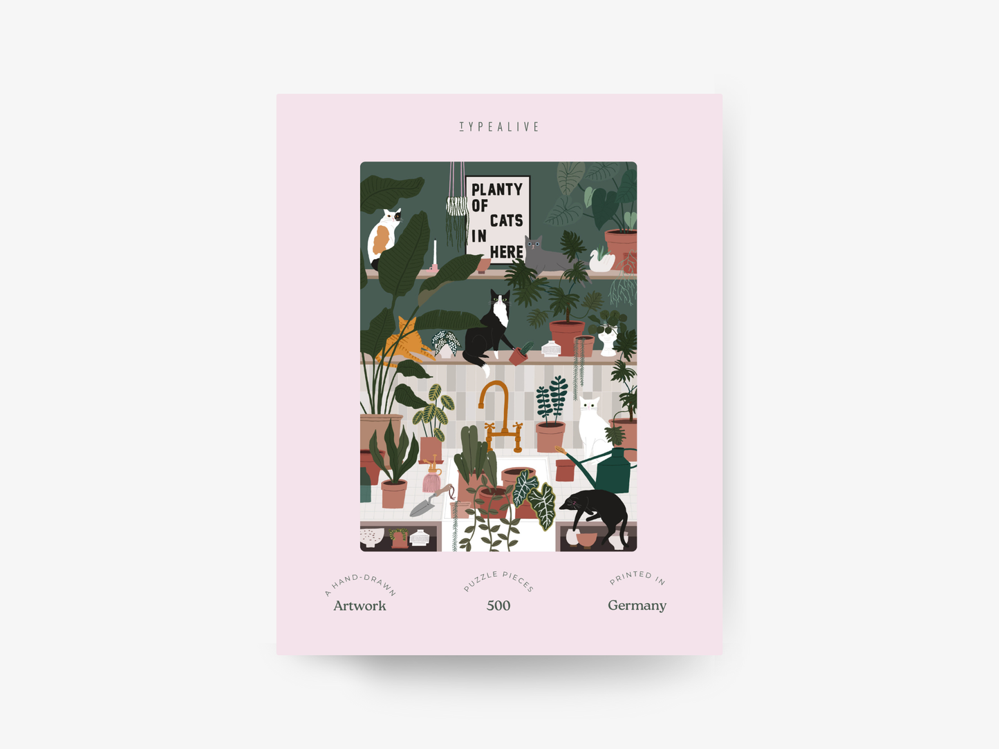 typealive - Puzzle / Planty Of Cats