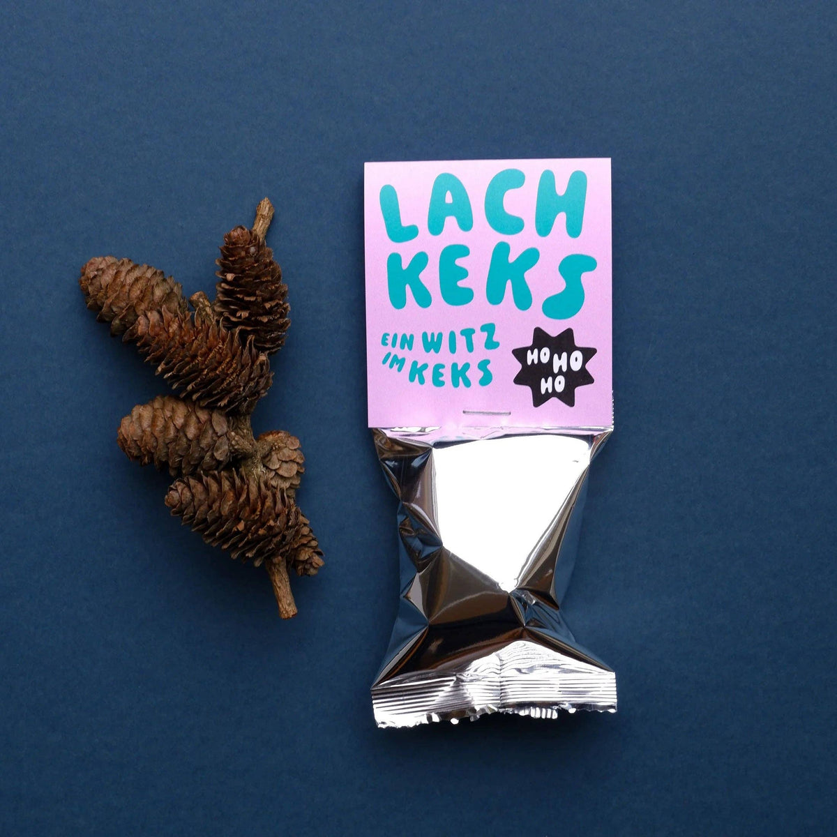 tinyday - Lachkeks | Ein weihnachtlicher Witz im Keks | Einzelkeks