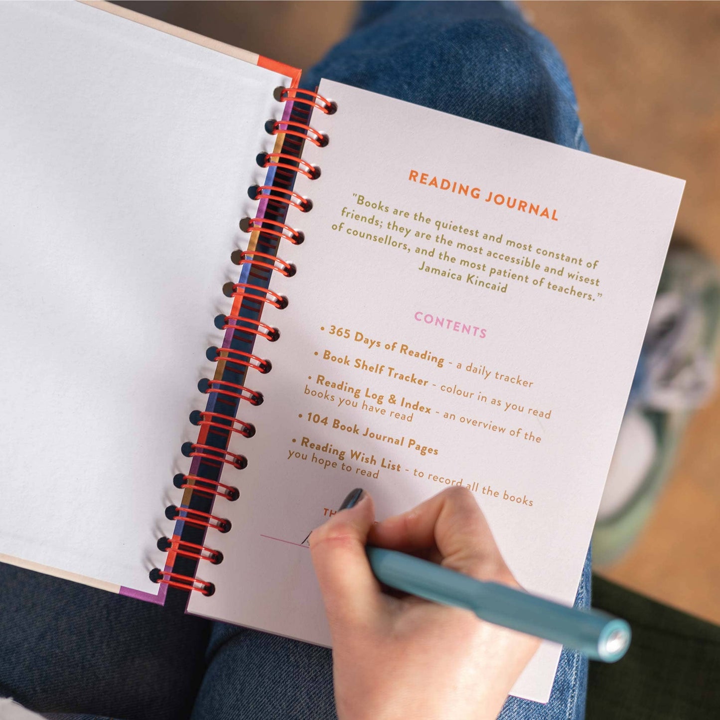 Reading Journal Plot Vibe - Lesetagebuch A5 Hardcover/Spiral - Good Tuesday