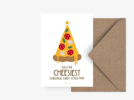 Karte Cheesiest Christmas - Typealive