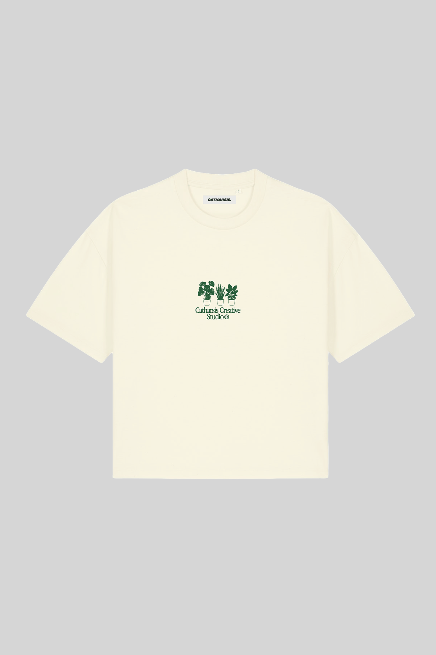 Catharsis - not GHOSTING, just GARDENING. Cropped Style T-Shirt