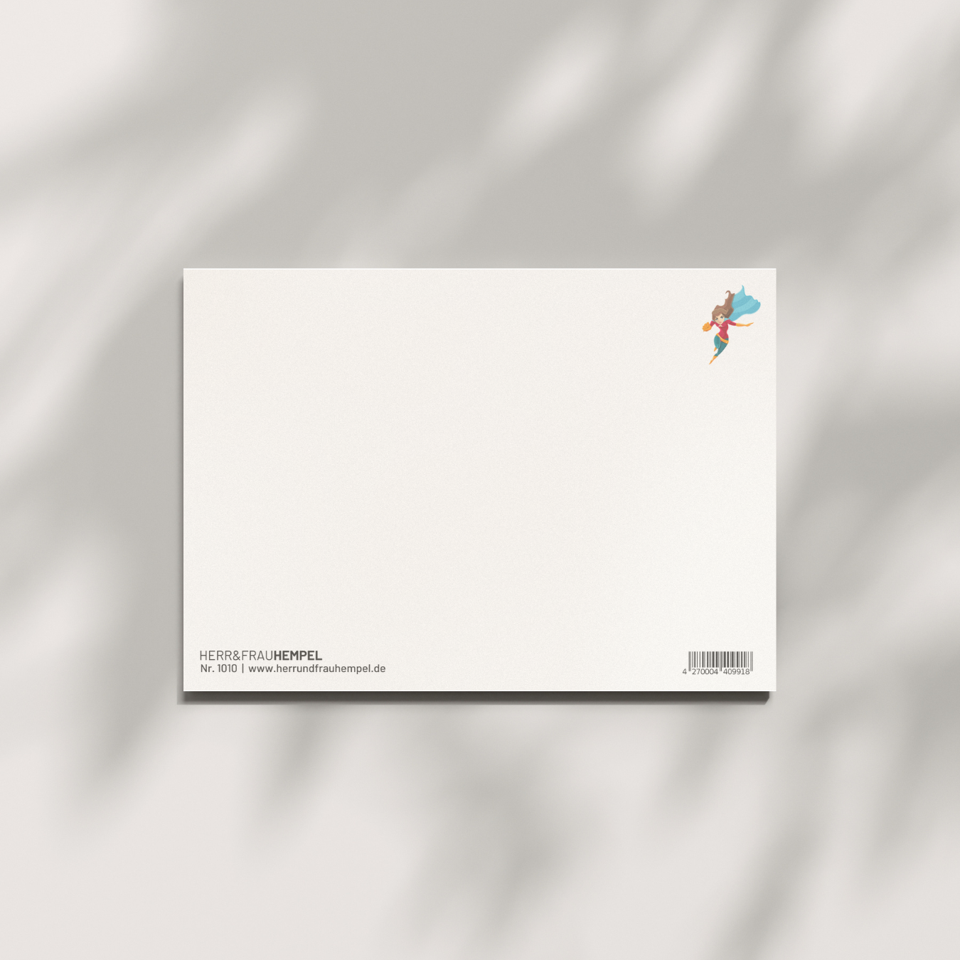 Postkarte - SUPERTANTE Herr&Frau Hempel