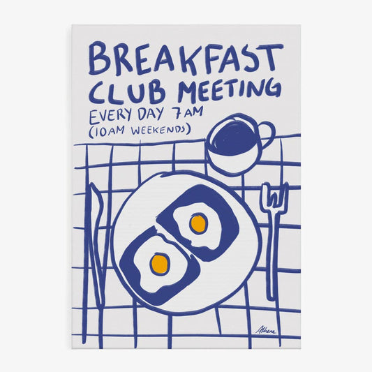Pictufy Wholesale - Breakfast Club Eier-Kunstdruck – Naive Küchendekoration