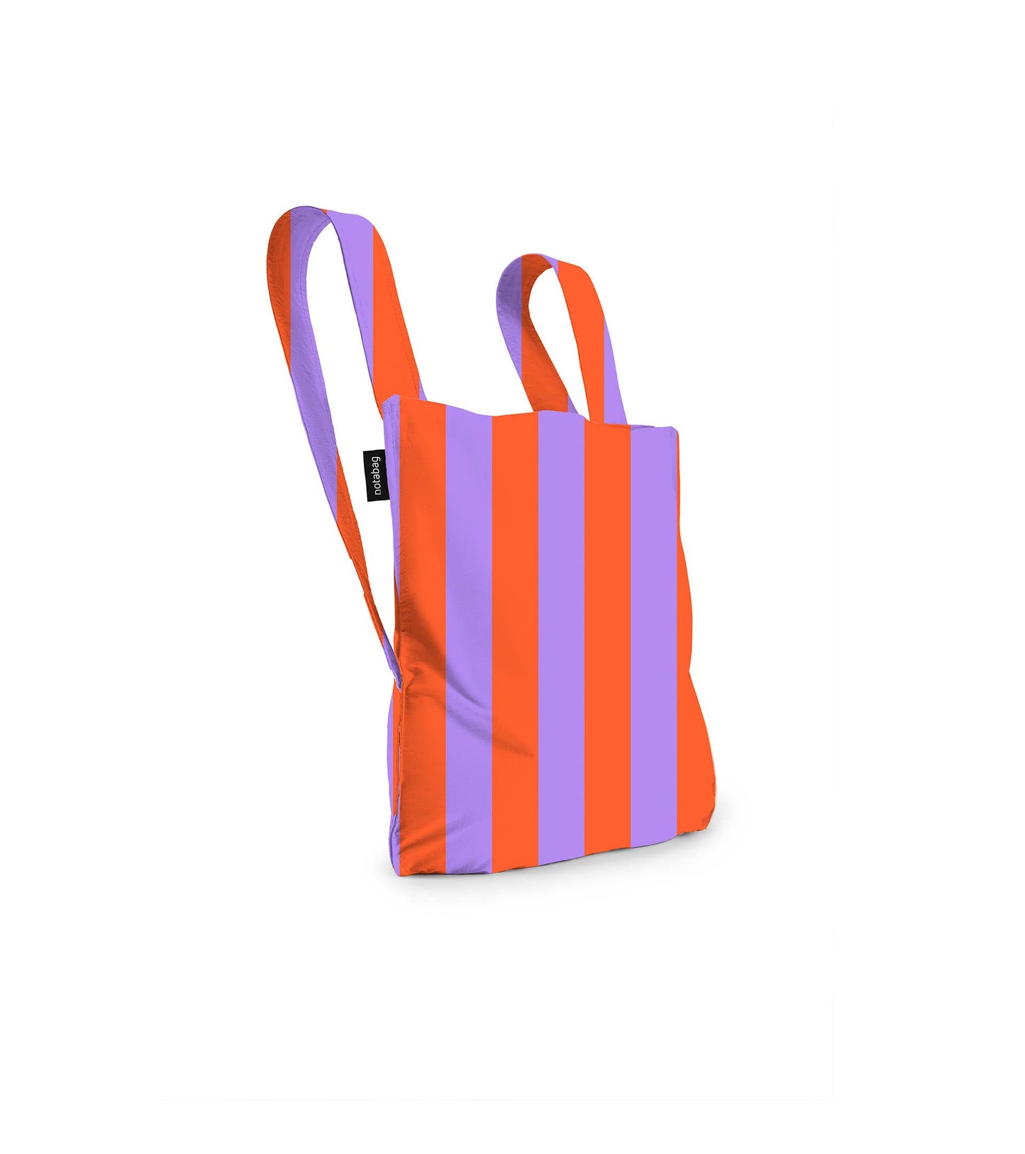 Notabag - Rucksack und Tasche Rot/Lila