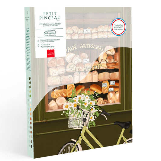 Malen nach Zahlen — Pariser Boulangerien von Ananya Bhanda