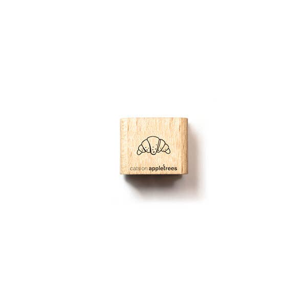 Ministempel Croissant 2 - cats on appletrees