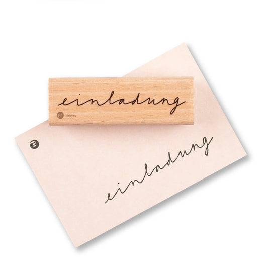feines - Joda | Stempel Einladung