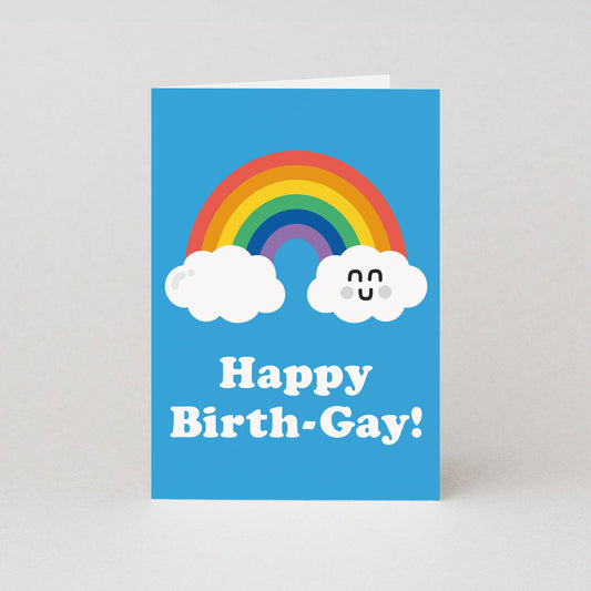 Klappkarte Happy Birth-Gay - Studio Boketto