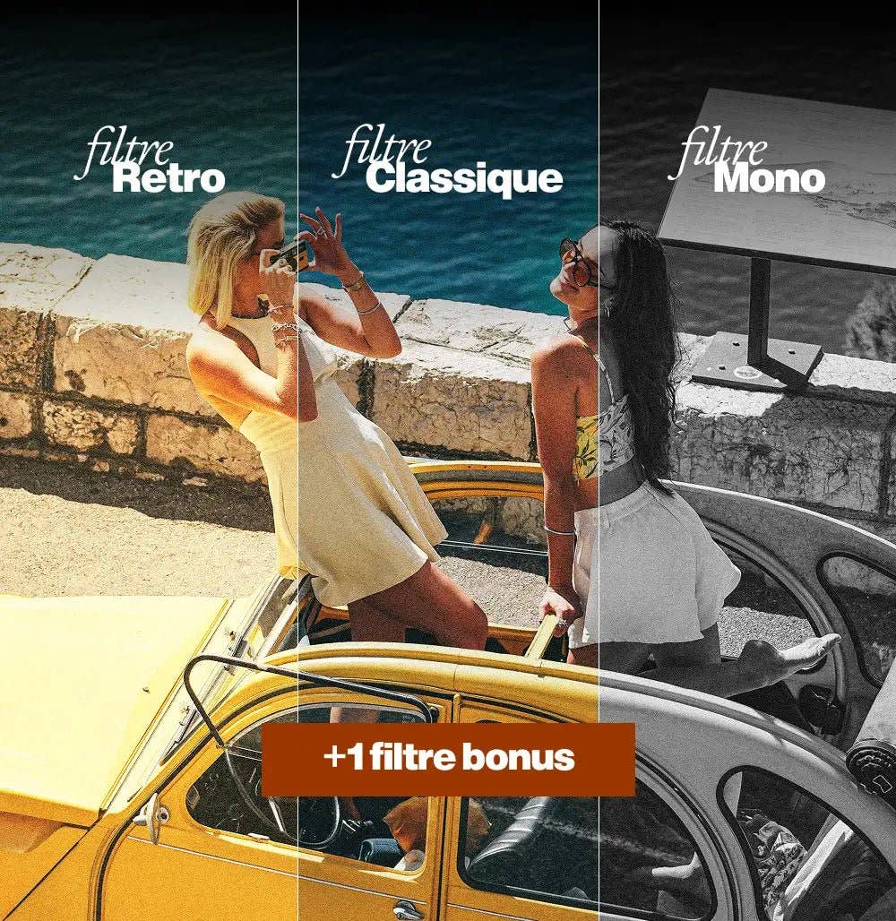 Time Lens - TimeLens® Kamera POP EDITION 80's PINK GOLD