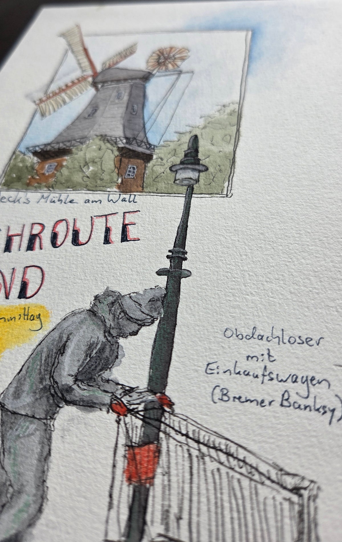 Workshop Pimp your Sketchbook mit Thomas @thomas_sketching.art 8.5.2027 von 10.30-12.30 Uhr