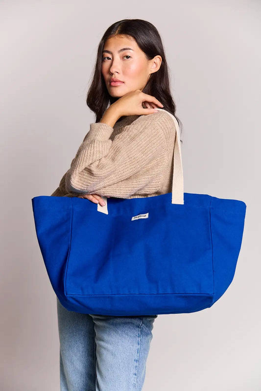 Hindbag - Claude Einkaufstasche Elektrisch Blau