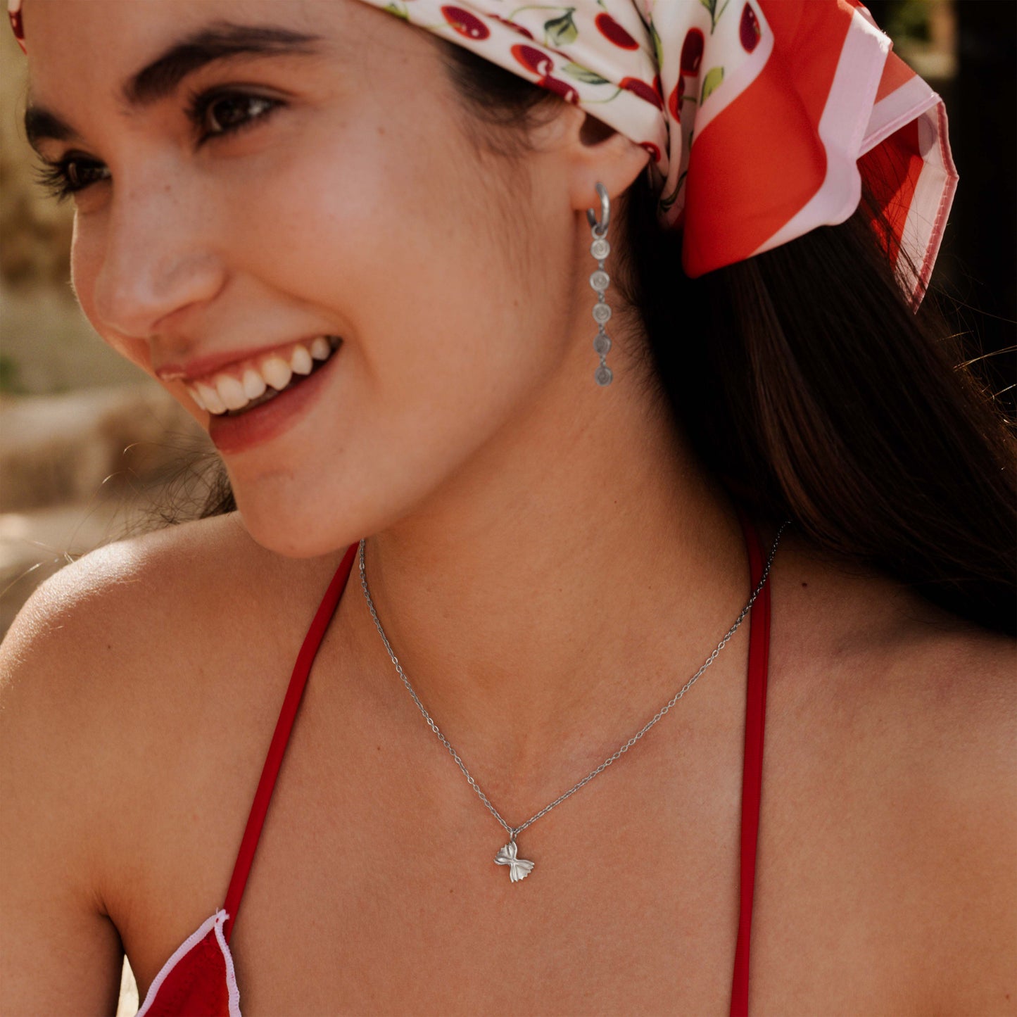 Farfallissimo Necklace Silber -  Luamaya