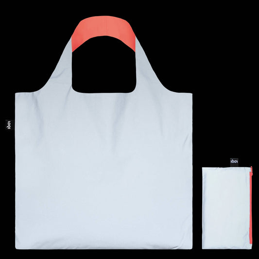 LOQI - REFLEKTIERENDE neonfarbene Tasche in Dunkelorange