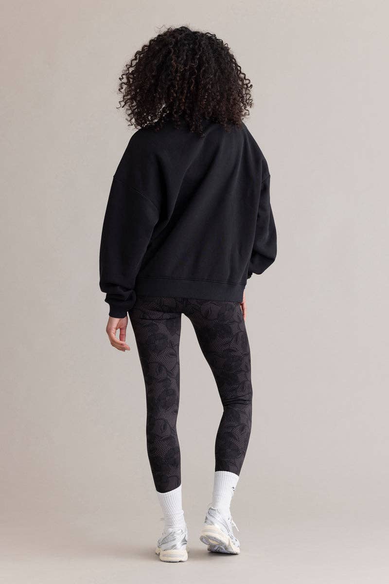 Hey Honey - Sweatshirt Amour Black