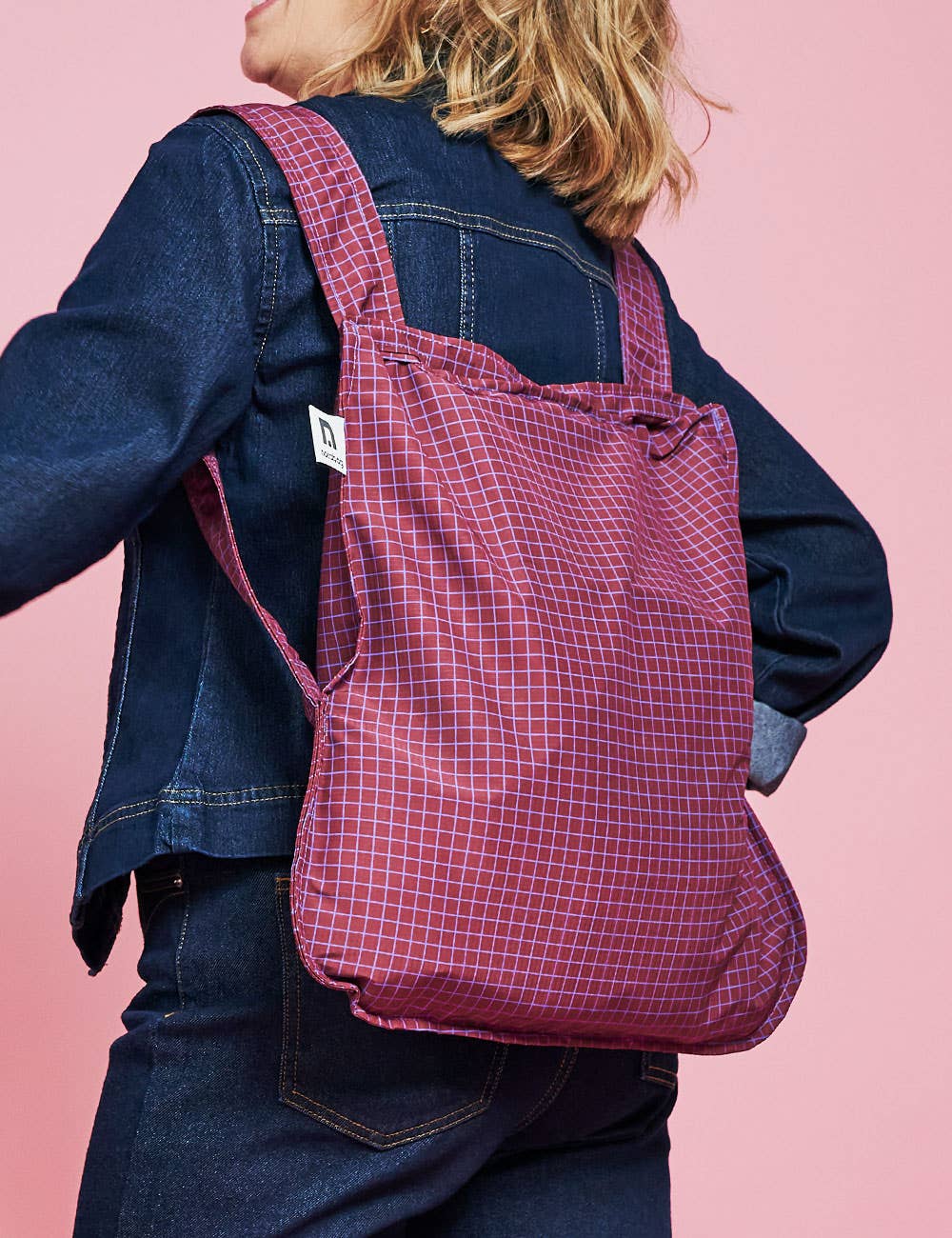 Notabag - Original Rucksack und Tasche – Pflaume bitte