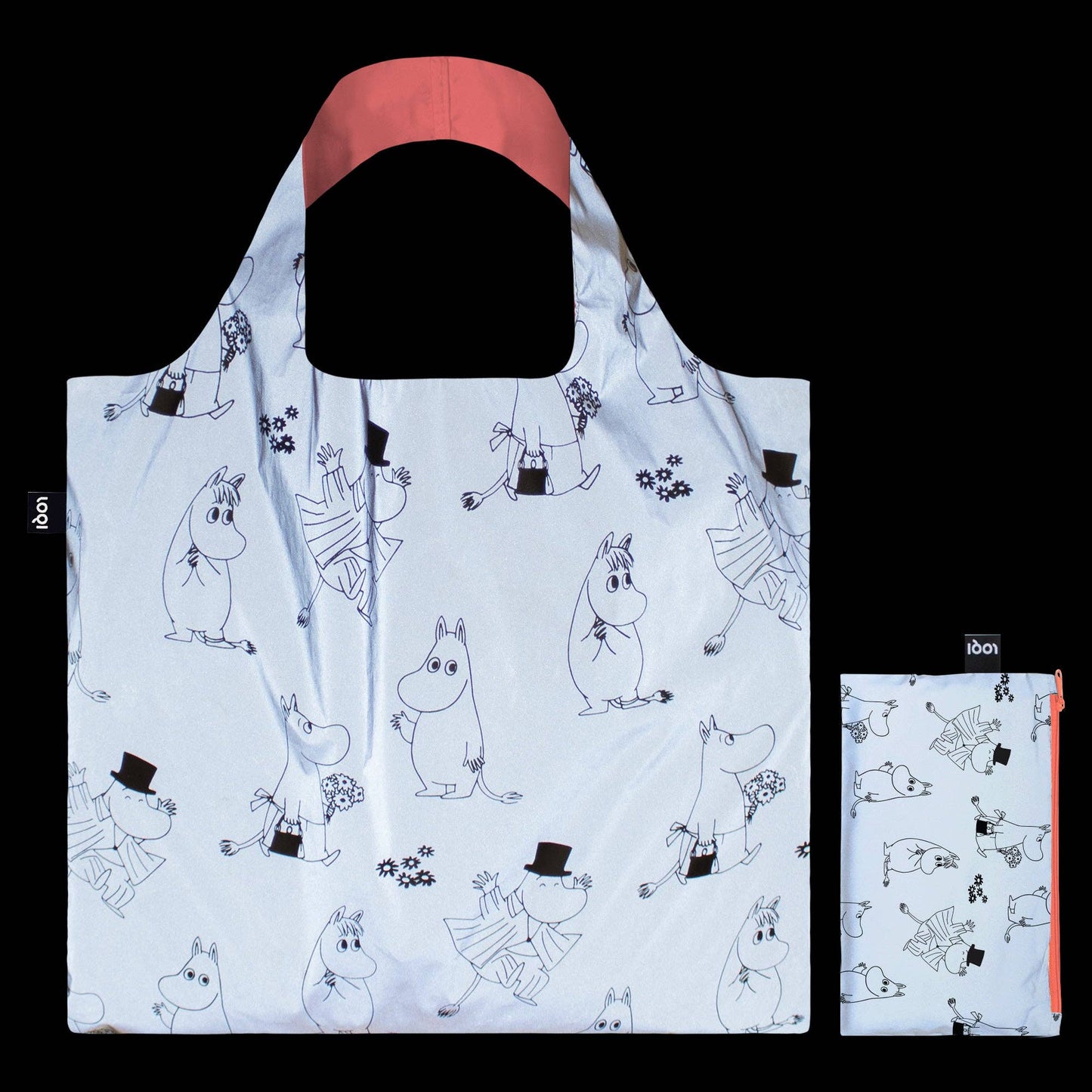 LOQI - MOOMIN reflektierende Tragetasche